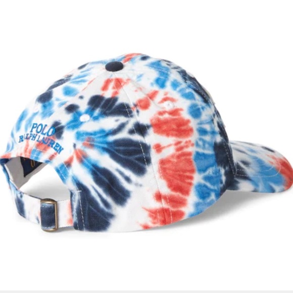 SOLD// Polo Ralph Lauren Tie-dye Logo Cap - Picture 3 of 13